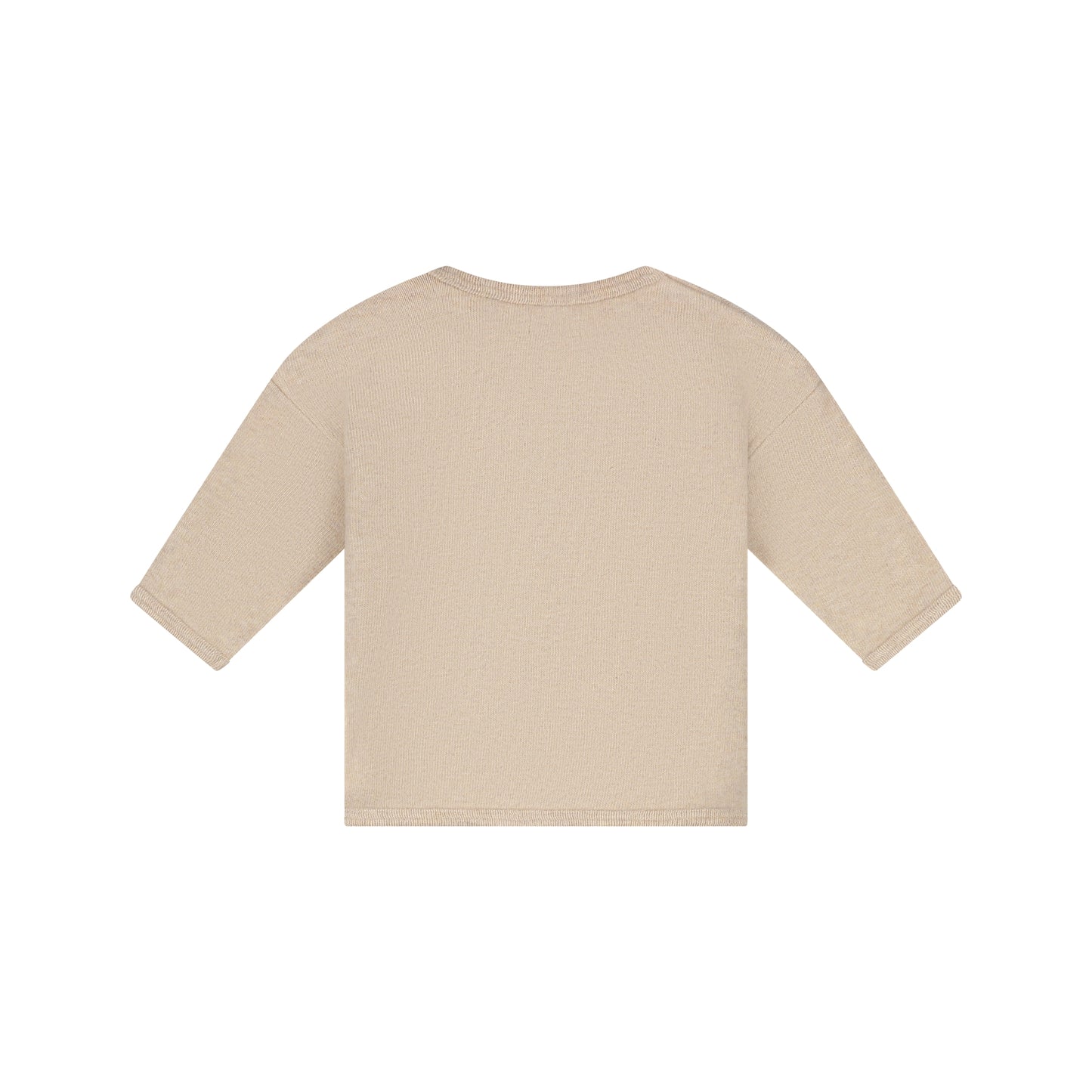 A TINY STORY - BEIGE MELANGE SHIRT