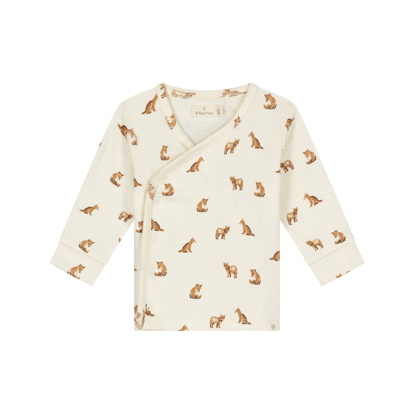 A TINY STORY - FOX IVORY OVERSLAGSHIRT