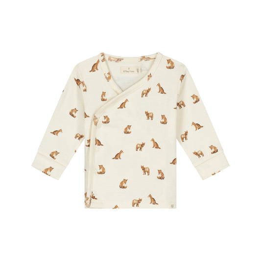 A TINY STORY - FOX IVORY OVERSLAGSHIRT