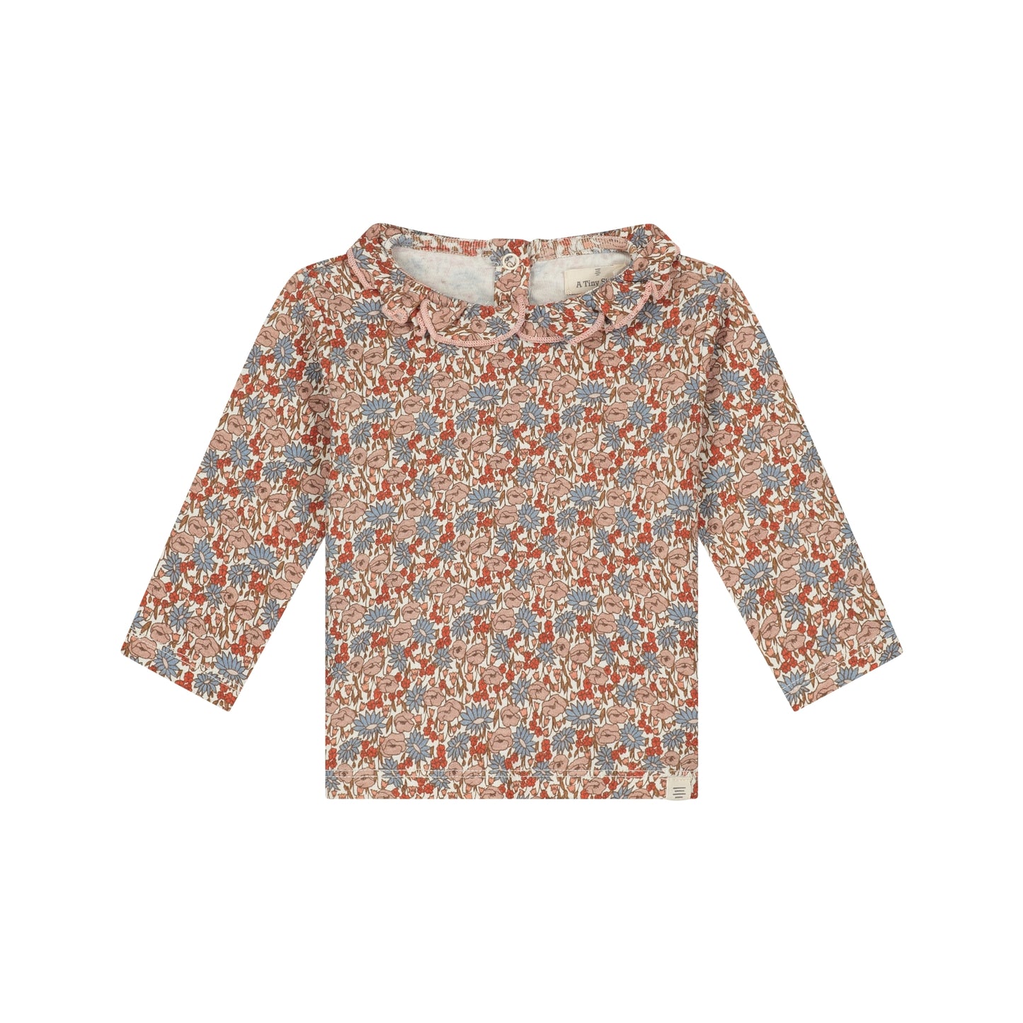A TINY STORY - SHIRT MULTI GEBLOEMD