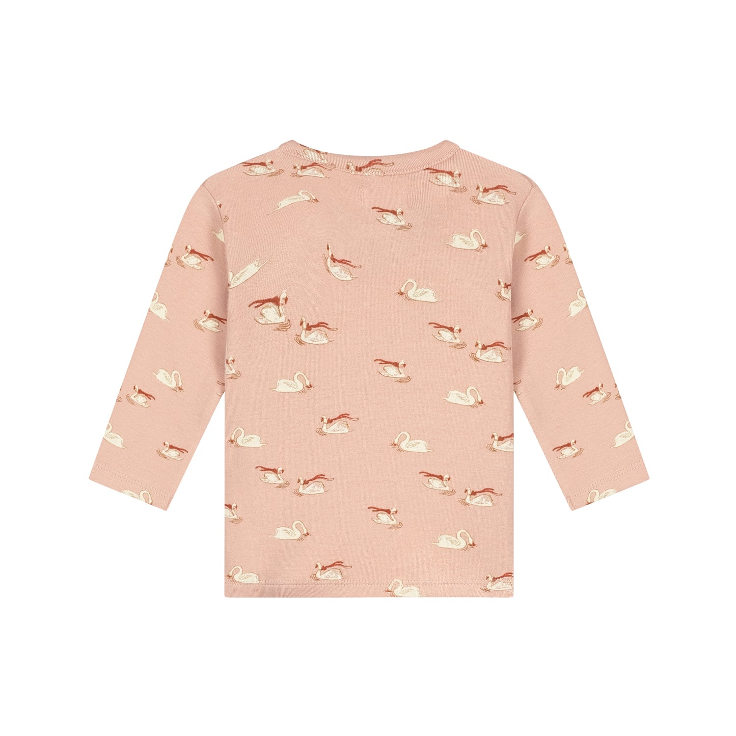 A TINY STORY - OLD PINK ZWAAN OVERSLAGSHIRT