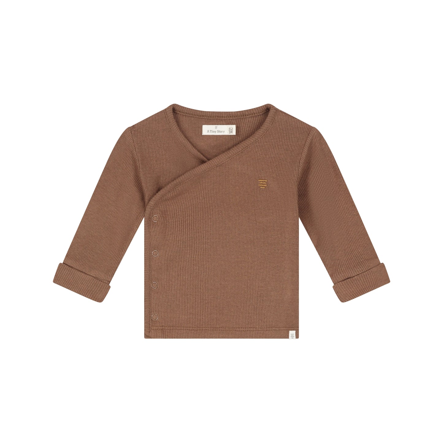 A TINY STORY - COFFEE OVERSLAGSHIRT