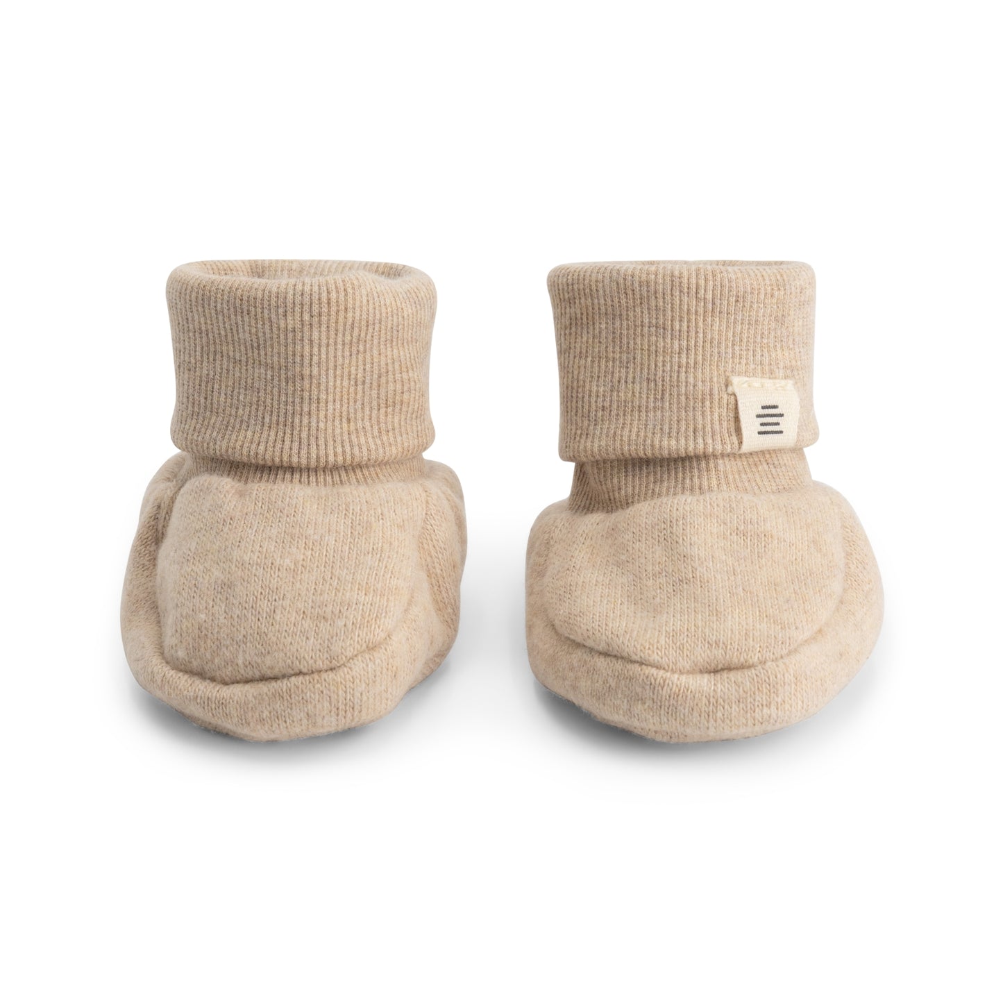 A TINY STORY - BEIGE MELANGE SLOFJES