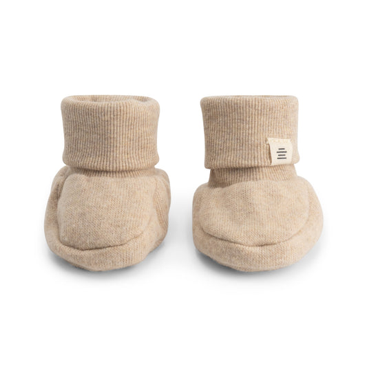A TINY STORY - BEIGE MELANGE SLOFJES