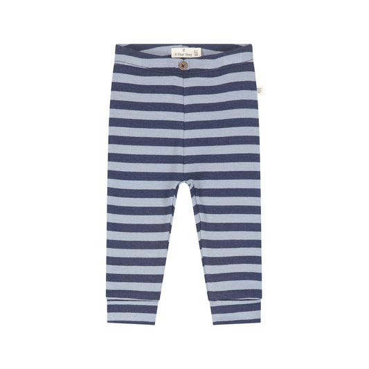 A TINY STORY - LEGGING GESTREEPT DARK BLUE