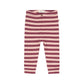 A TINY STORY - LEGGING GESTREEPT DARK RED