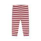 A TINY STORY - LEGGING GESTREEPT DARK RED