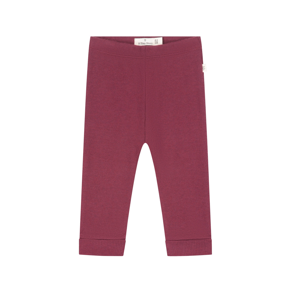 A TINY STORY - LEGGING DARK RED