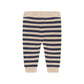 A TINY STORY - DARK BLUE GESTREEPT BROEKJE