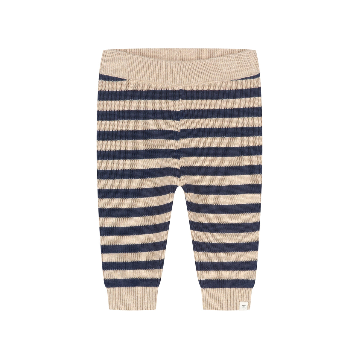A TINY STORY - DARK BLUE GESTREEPT BROEKJE
