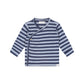 A TINY STORY - BABY OVERSLAG SHIRT DARK BLUE