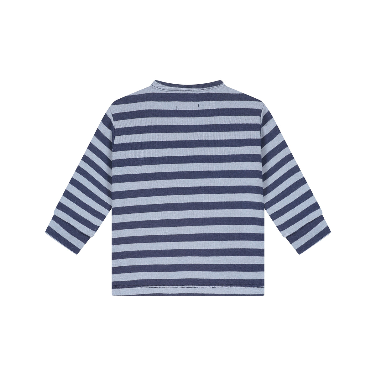 A TINY STORY - BABY OVERSLAG SHIRT DARK BLUE