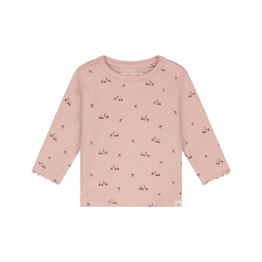 A TINY STORY - BABY SHIRT OLD PINK