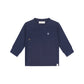 A TINY STORY - BABY OVERSLAGSHIRT DARK BLUE