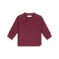 A TINY STORY - BABY OVERSLAGSHIRT DARK RED