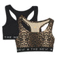 THE NEW - TOP 2-PACK LEOPARD