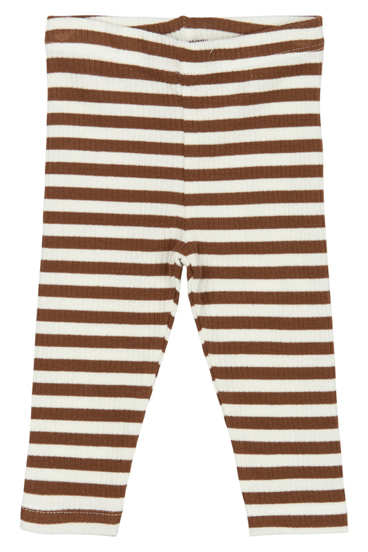 THE NEW - TOFFEE STRIPED LEGGING