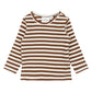 THE NEW - TOFFEE STRIPED SHIRT