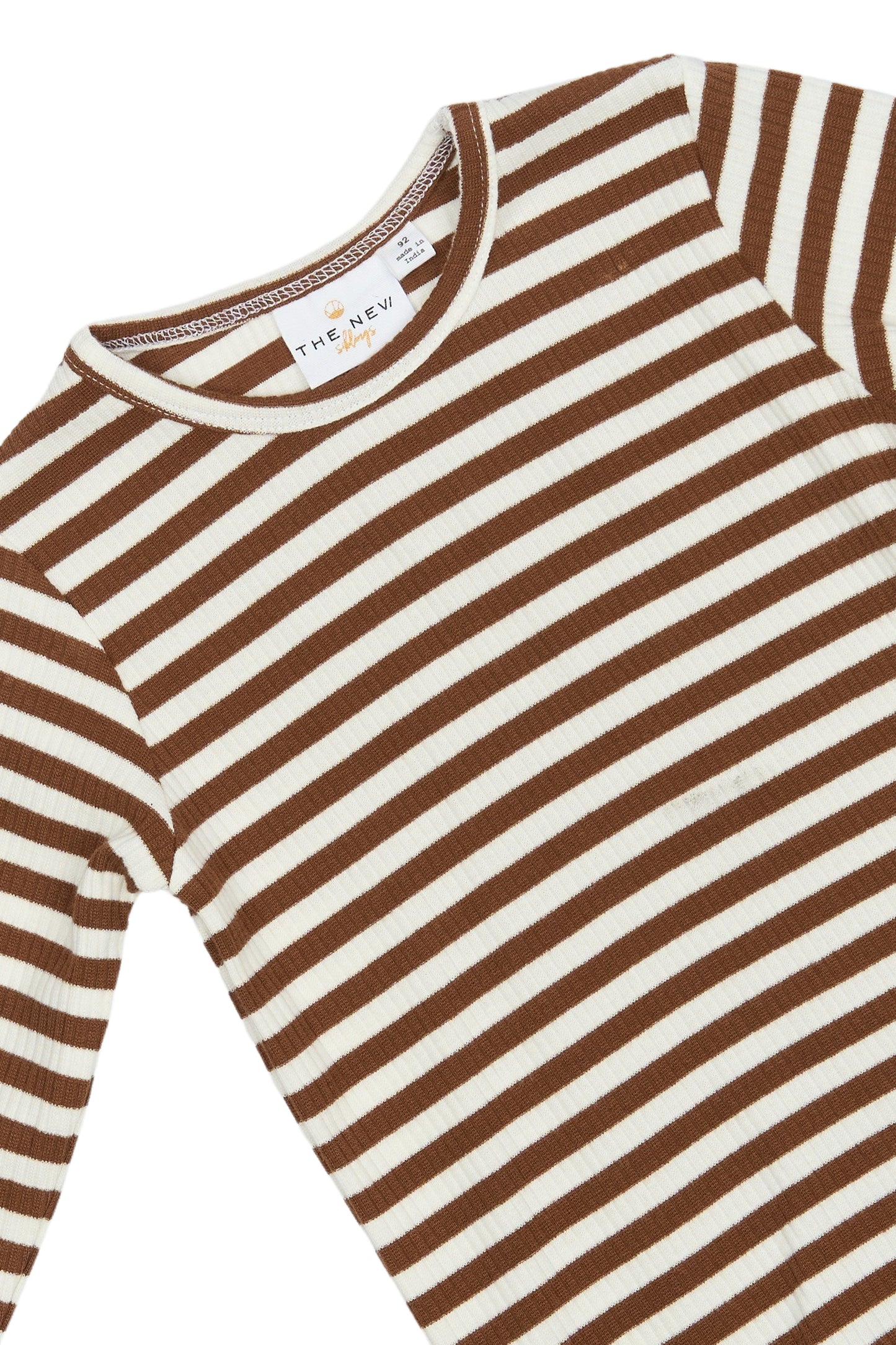THE NEW - TOFFEE STRIPED SHIRT