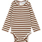 THE NEW - TOFFEE STRIPED ROMPER