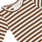 THE NEW - TOFFEE STRIPED ROMPER