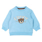 THE NEW - LUCKY SWEATER BLAUW
