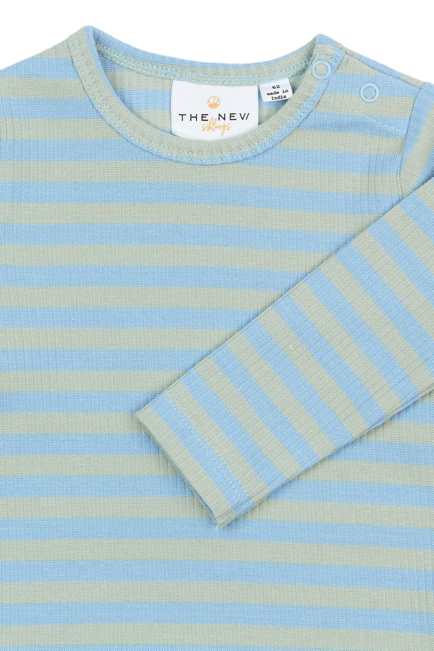 THE NEW - FRO STRIPED TEE FOREVER BLUE