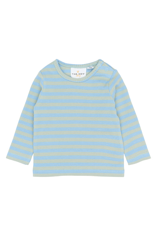 THE NEW - FRO STRIPED TEE FOREVER BLUE