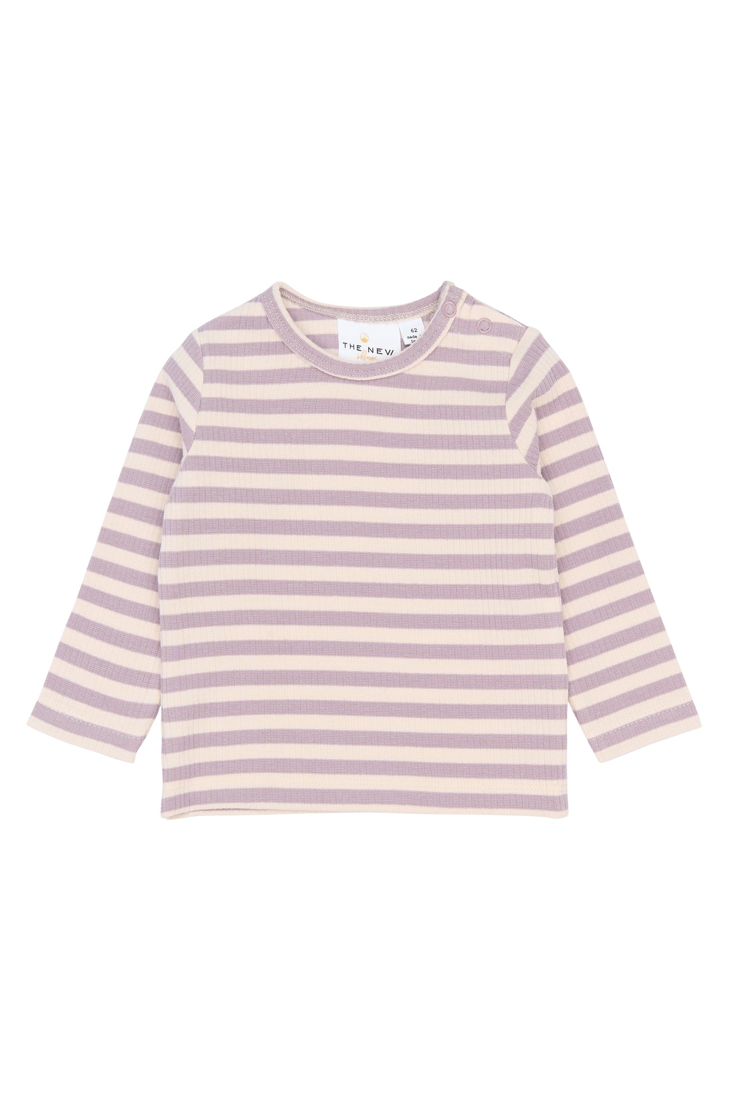 THE NEW - FRO STRIPED TEE SEA FOG