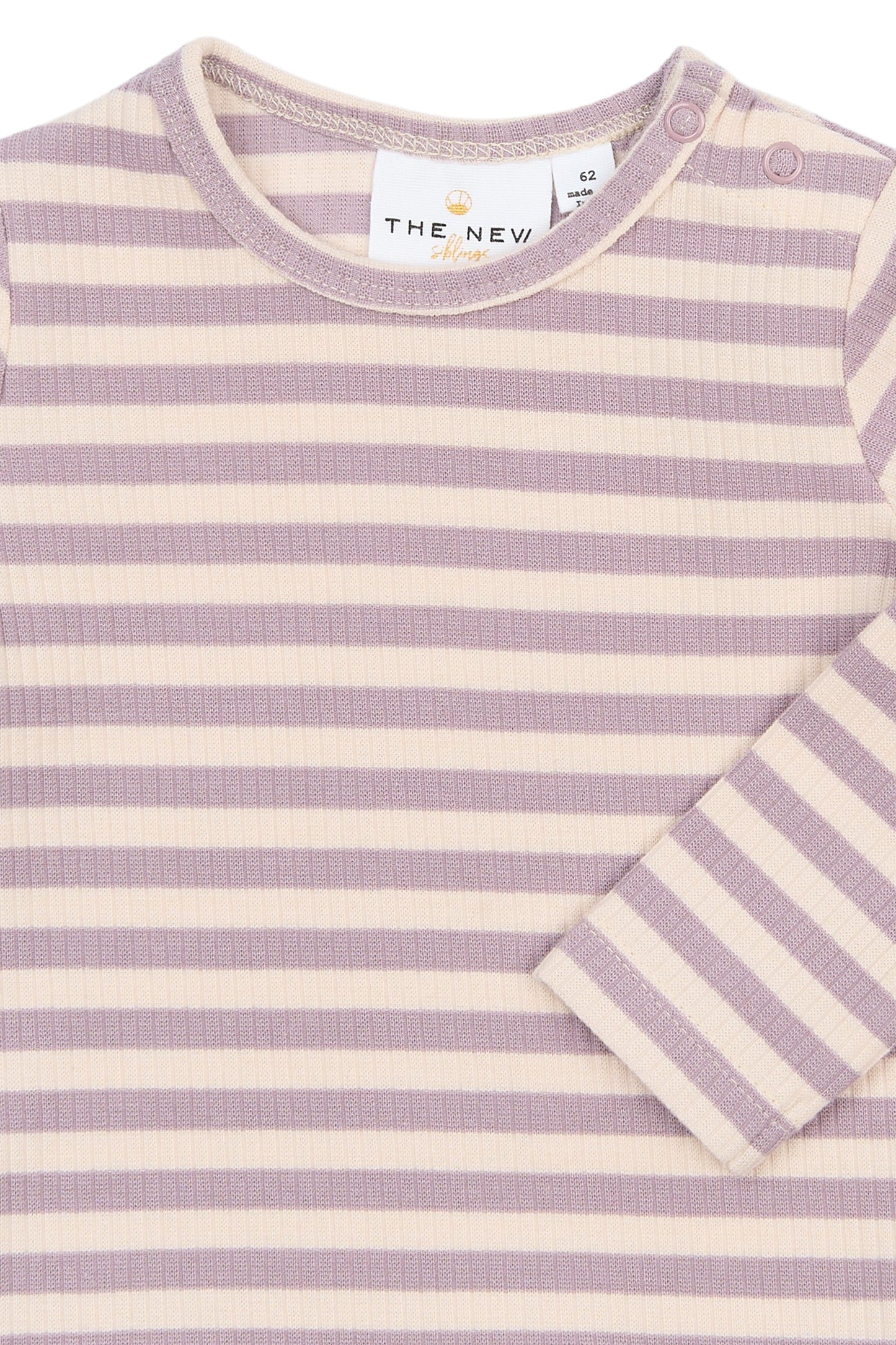 THE NEW - FRO STRIPED TEE SEA FOG
