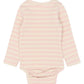 THE NEW - FRO PEACH STRIPED ROMPER