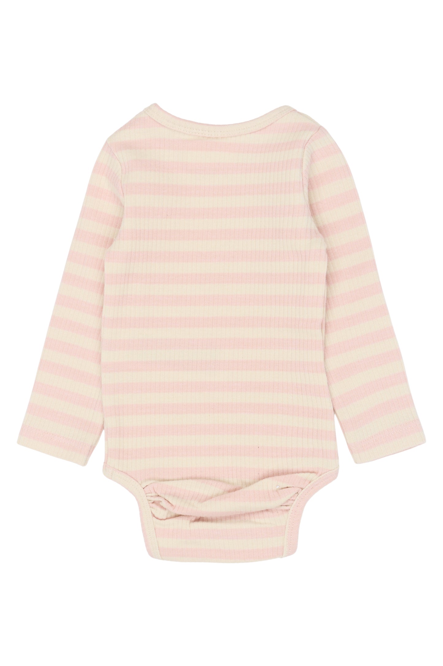 THE NEW - FRO PEACH STRIPED ROMPER
