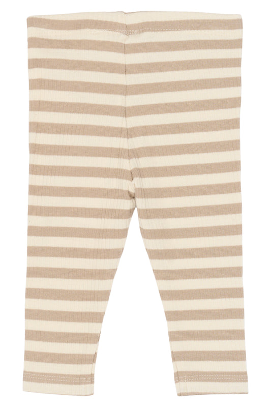 THE NEW - FRO STRIPED LEGGING HUMUS