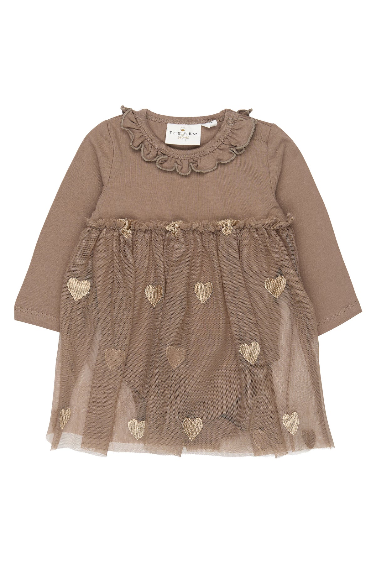 THE NEW - YNALIA ROMPERJURK TAUPE
