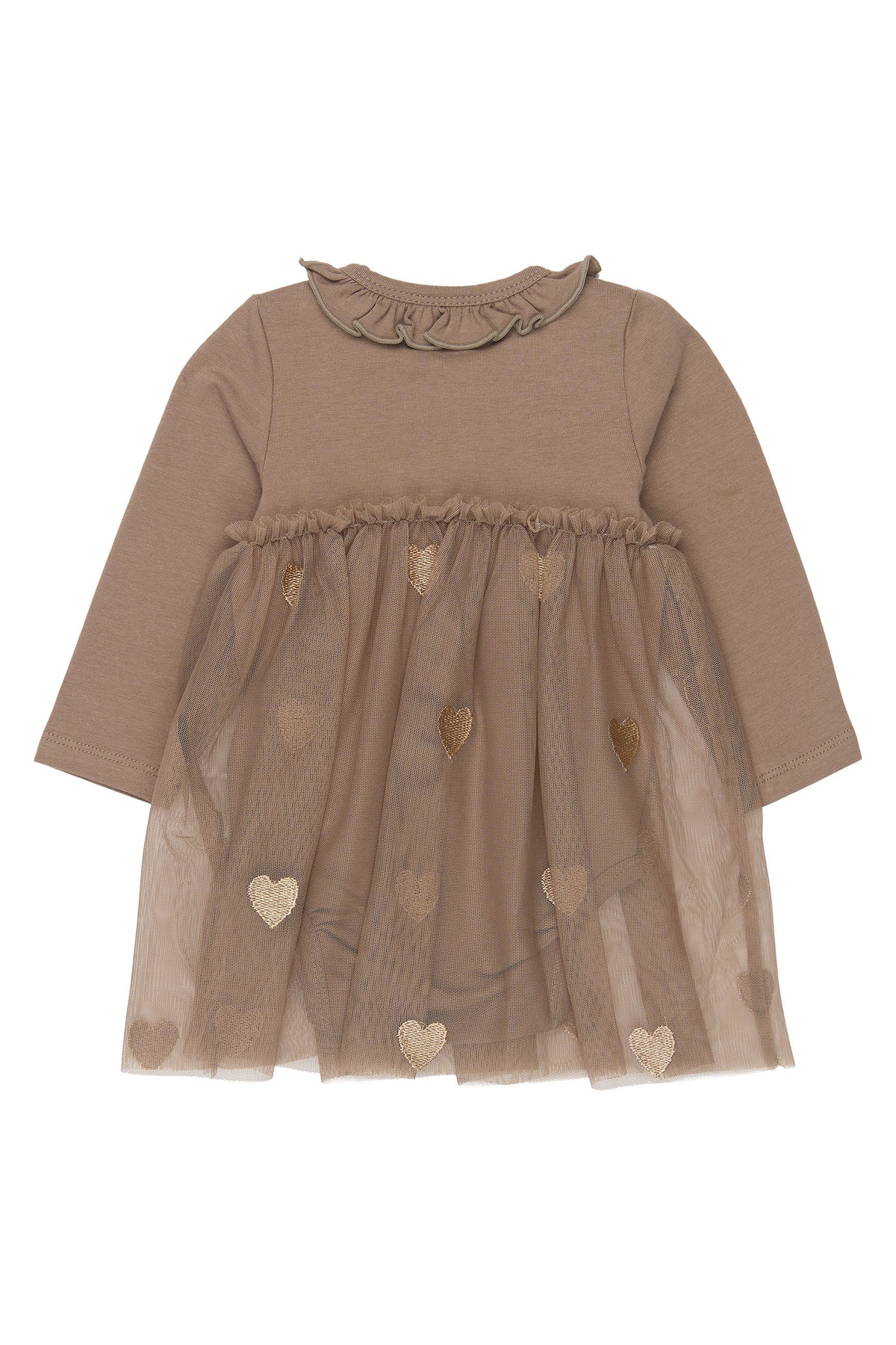 THE NEW - YNALIA ROMPERJURK TAUPE