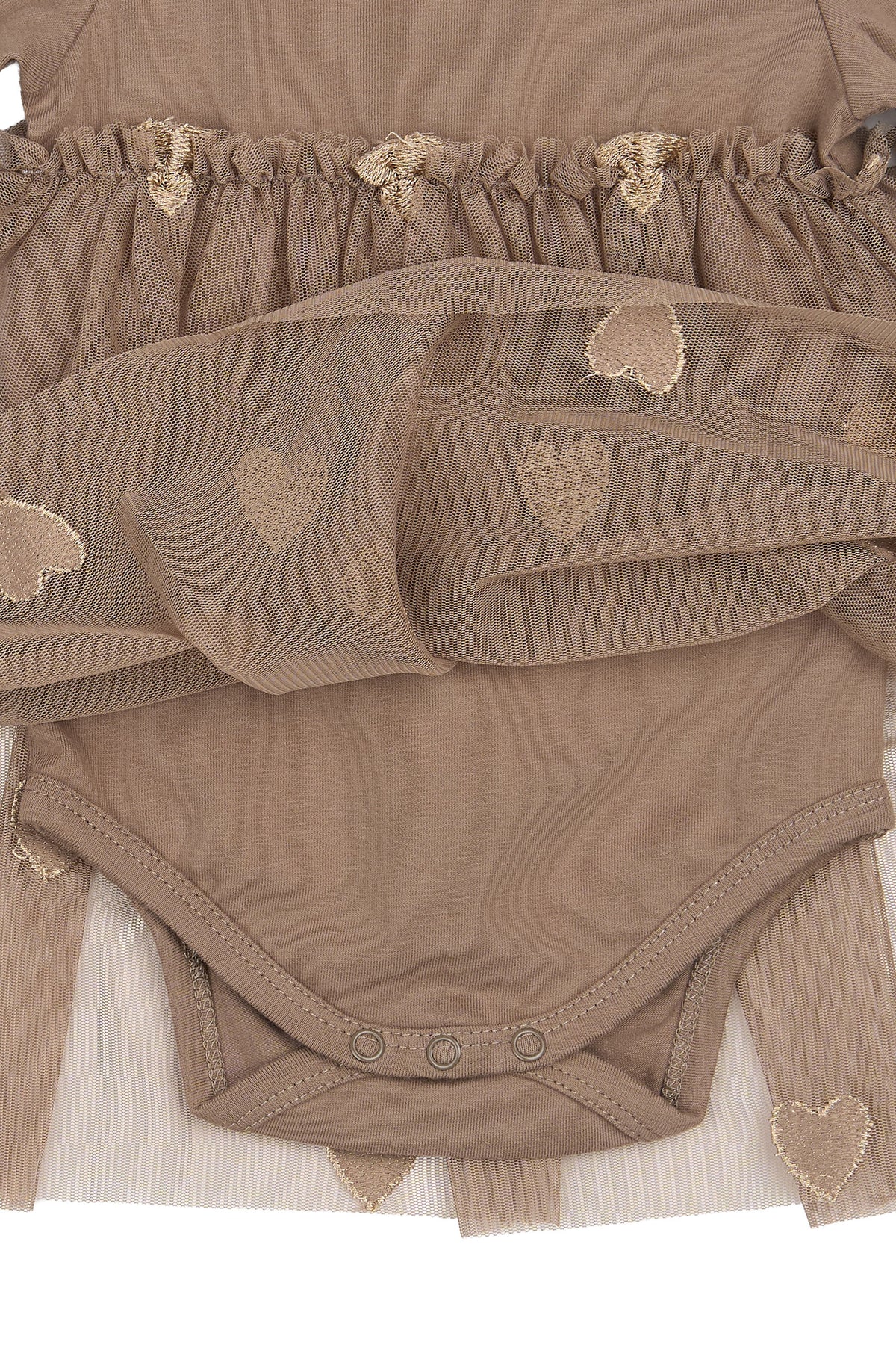 THE NEW - YNALIA ROMPERJURK TAUPE