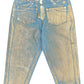 THE NEW - ROXANNE DENIM GOUD WORTEL BROEK