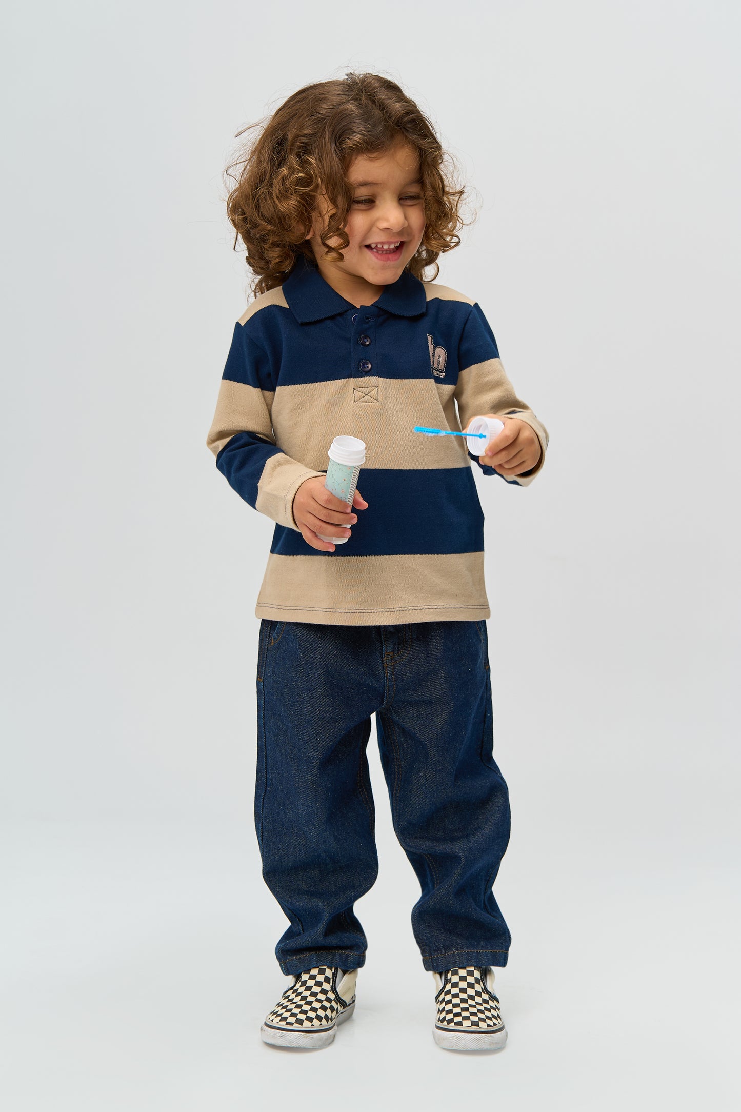 THE NEW - RINON POLO MET LANGE MOUW