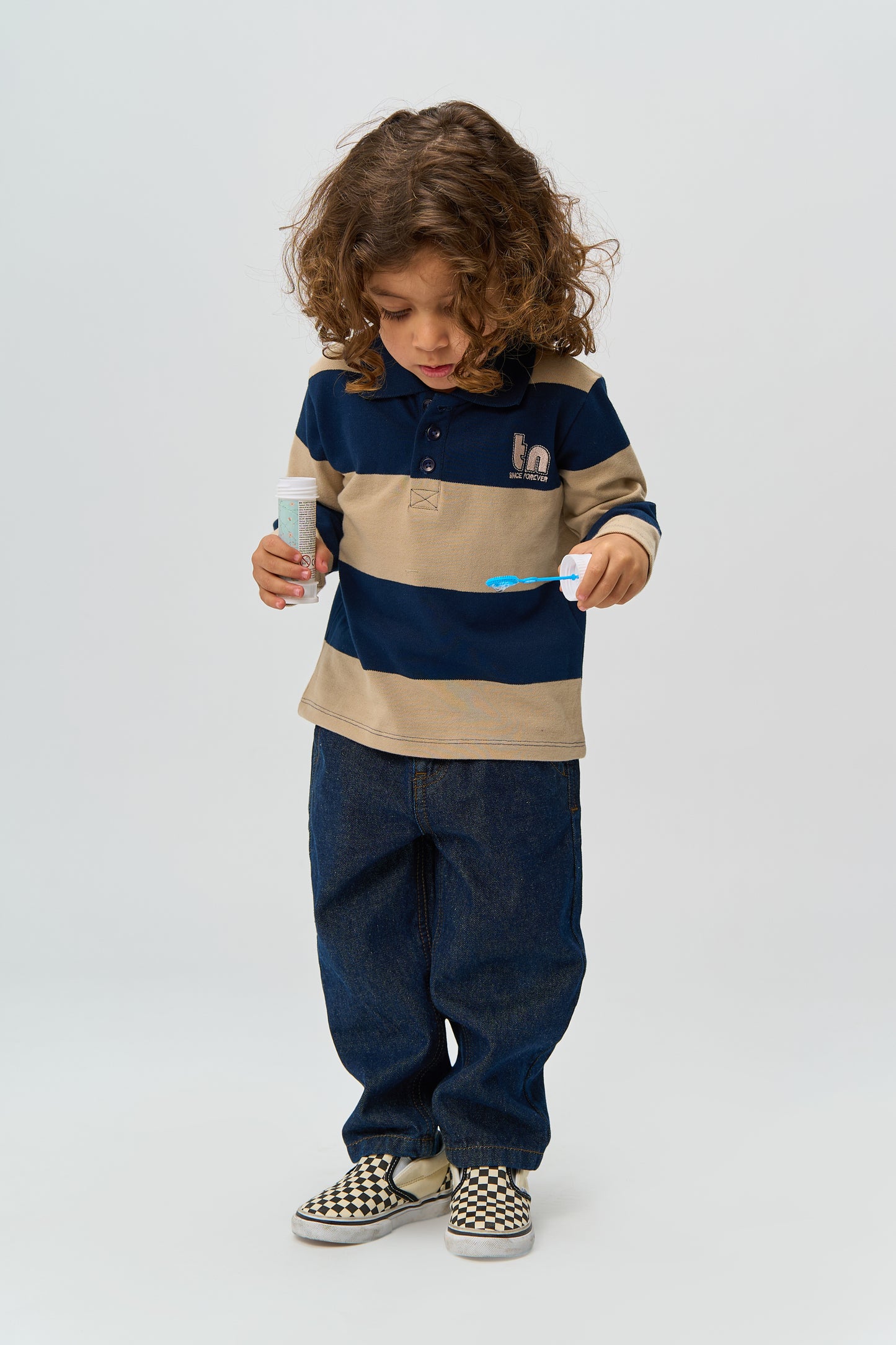 THE NEW - RINON POLO MET LANGE MOUW