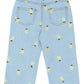 THE NEW - SAJA LEMON DENIM BROEK