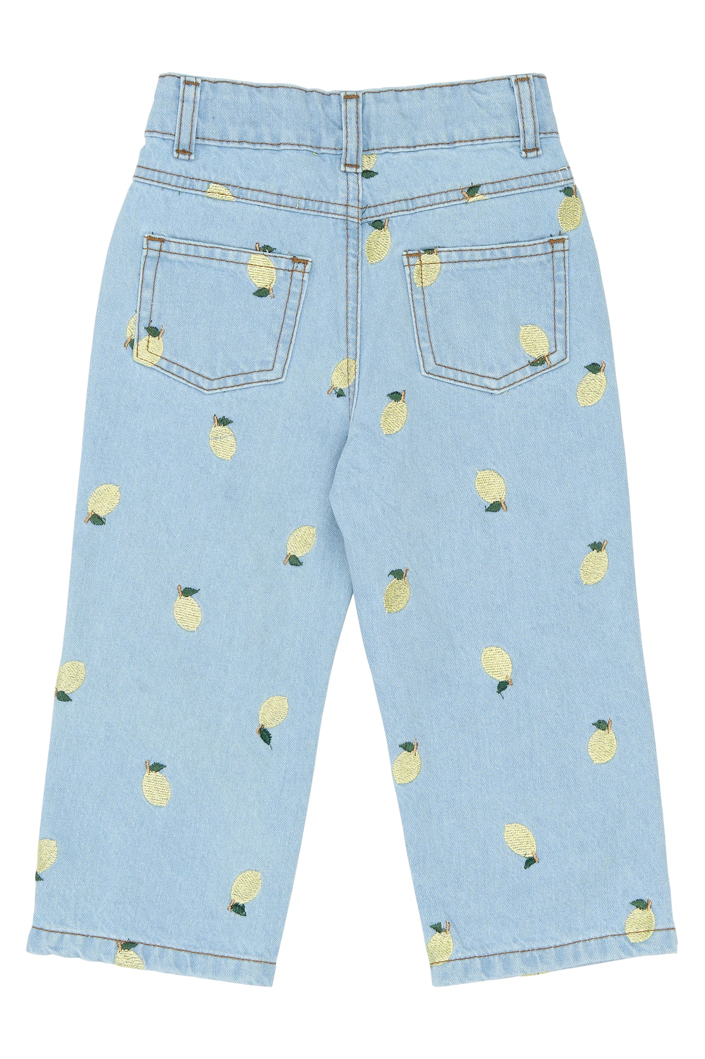 THE NEW - SAJA LEMON DENIM BROEK