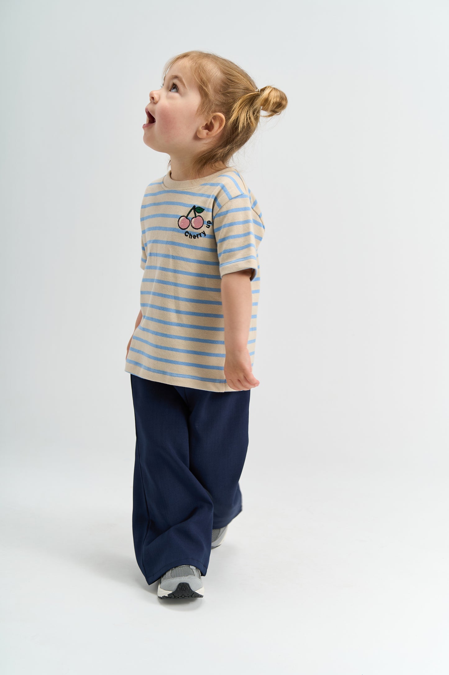 THE NEW - NAVY WIDE LEG BROEK