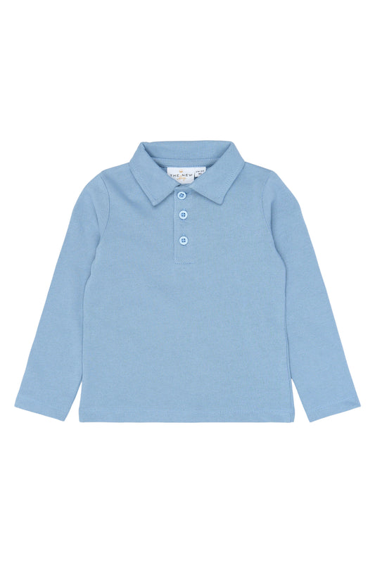 THE NEW - STEWARD POLO LANGE MOUW FOREVER BLUE