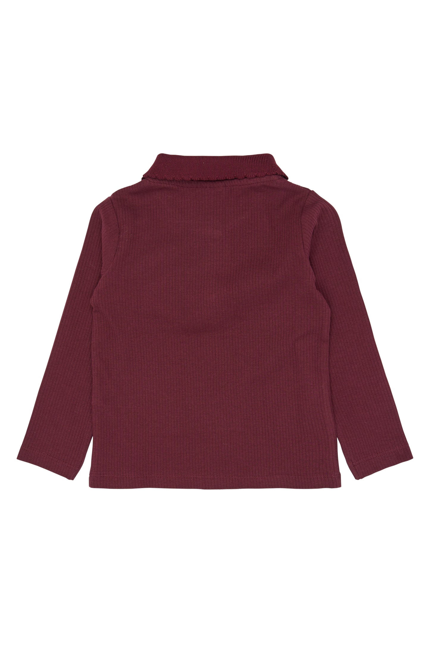 THE NEW - VERNINA POLOSHIRT BURGUNDY