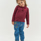 THE NEW - VERNINA POLOSHIRT BURGUNDY