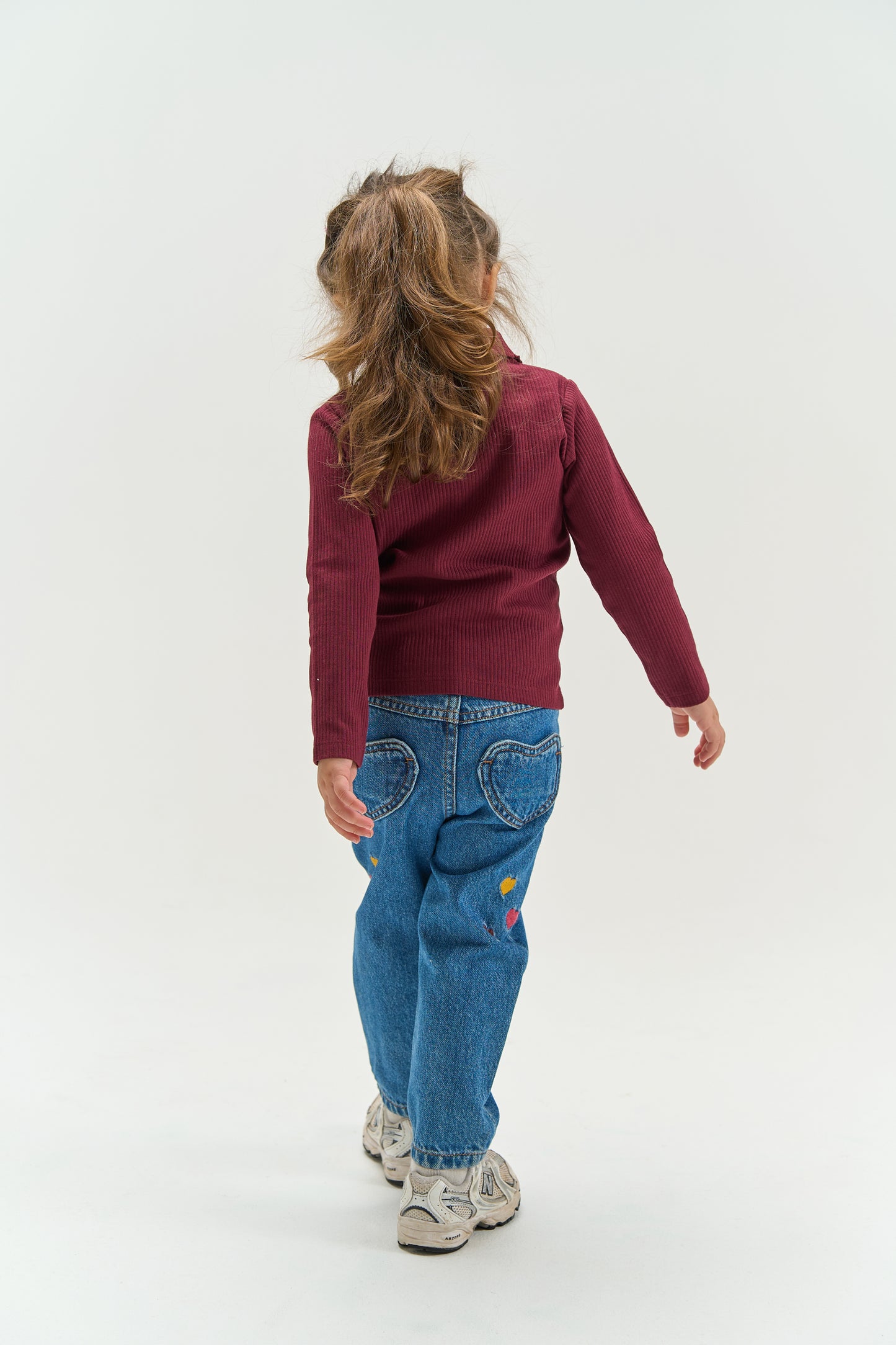 THE NEW - VERNINA POLOSHIRT BURGUNDY