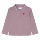 THE NEW - VERNINA POLOSHIRT ELDERBERRY