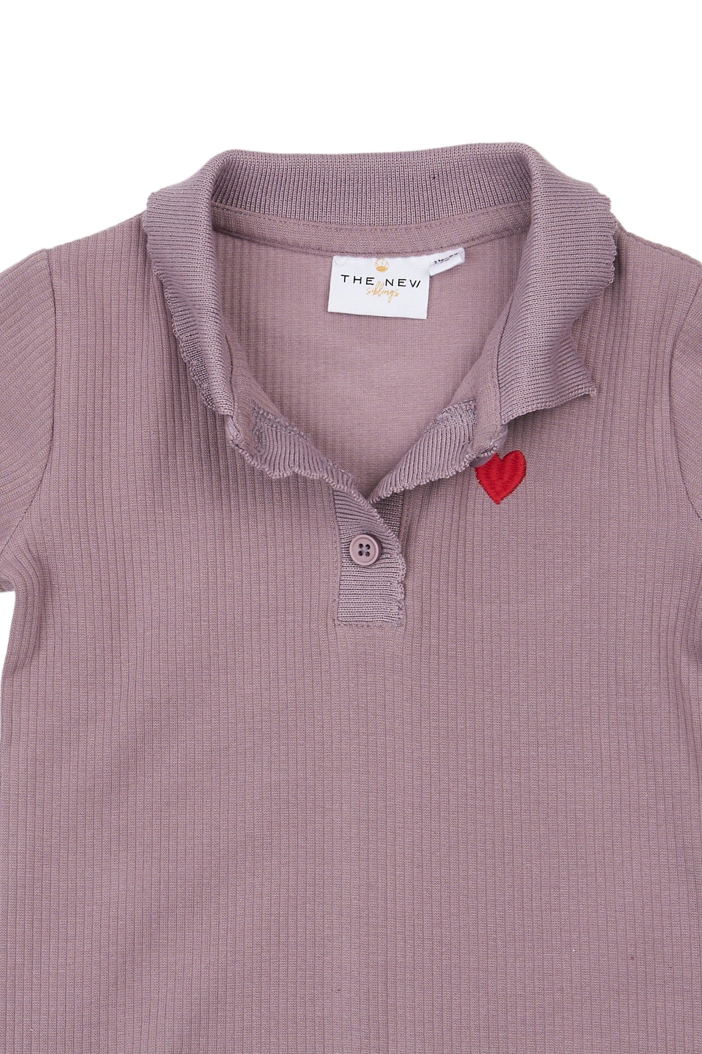 THE NEW - VERNINA POLOSHIRT ELDERBERRY