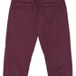 THE NEW - NIDA MOM FIT BROEK BURGUNDY