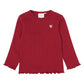 THE NEW - YANIA RIB RIO RED SHIRT